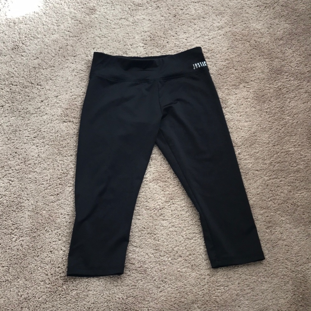 Black justice leggings